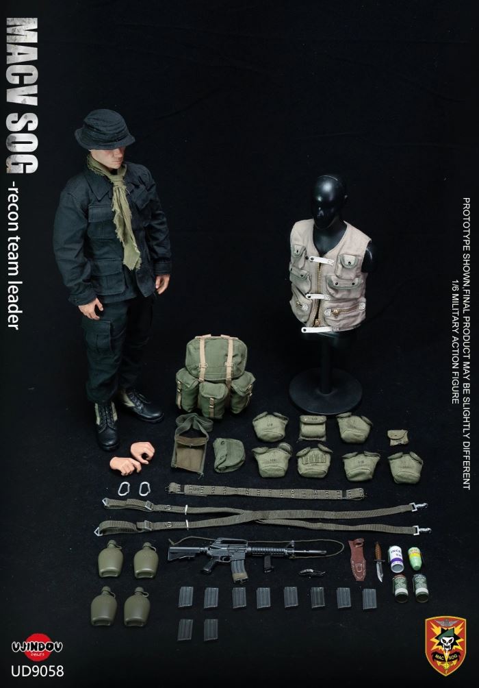 Vietnam War US MACV-SOG Reconnaissance Team Leader 1/6