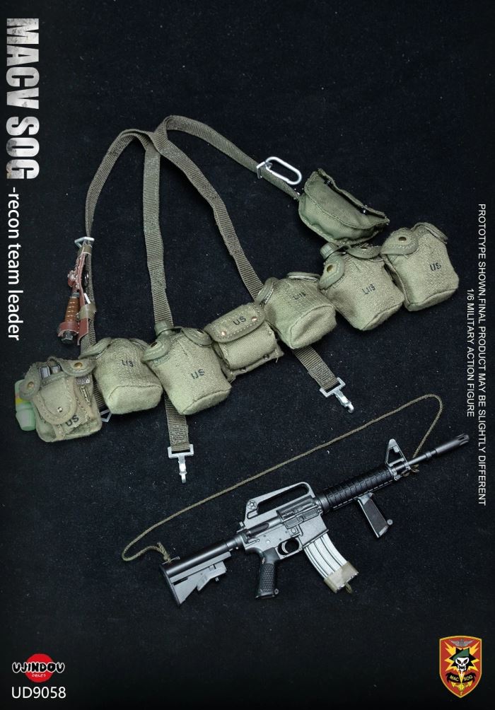 Vietnam War US MACV-SOG Reconnaissance Team Leader 1/6