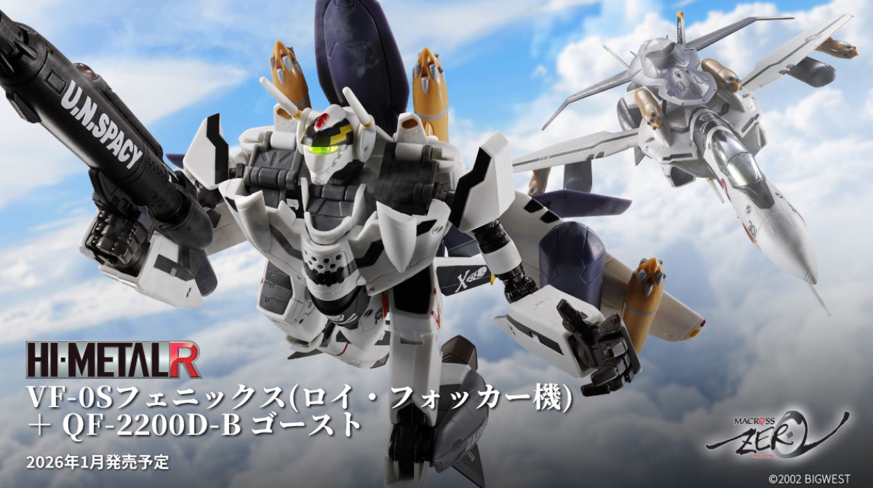HI-METAL R VF-0S Phoenix (Roy Fokker) + QF-2200D-B GostReference