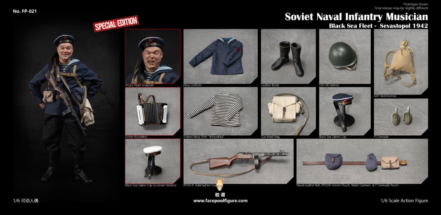 Soviet Naval Infantry Musician 1/6