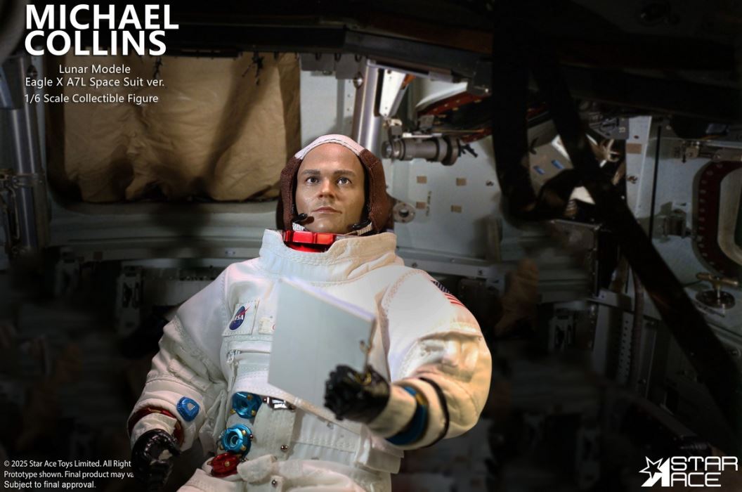 Apollo 11 Michael Collins 1/6
