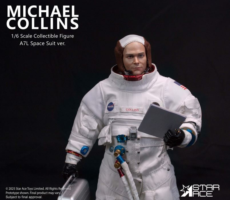 Apollo 11 Michael Collins 1/6