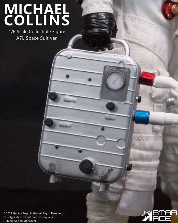 Apollo 11 Michael Collins 1/6