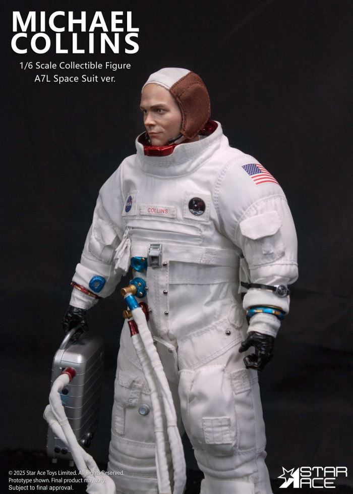 Apollo 11 Michael Collins 1/6
