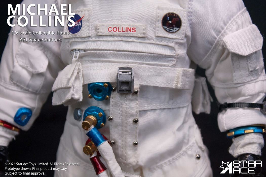 Apollo 11 Michael Collins 1/6
