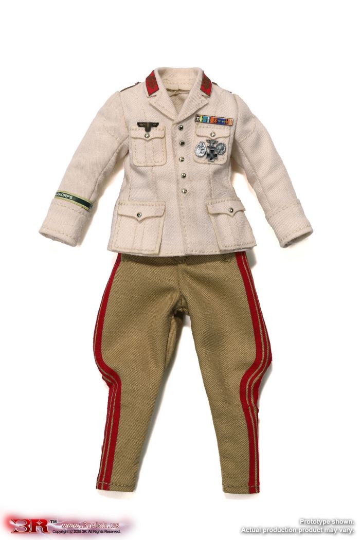 WWII German North African Corps Desert Fox - Erwin Rommel 1/12