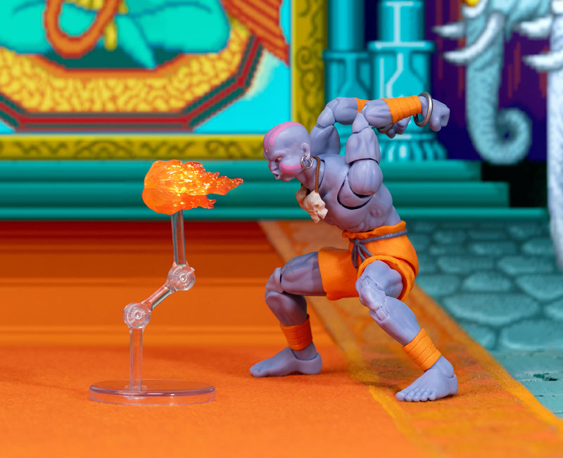 Street Fighter Action Figure Dhalsim Player 2 Deluxe