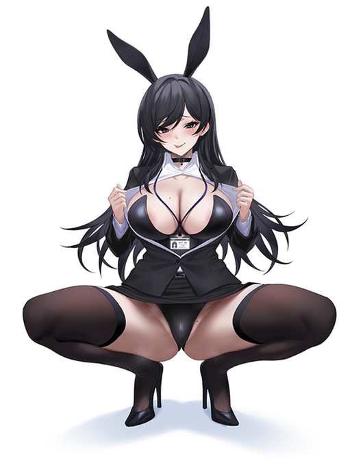 Kuromizawa Kaori Bunny Girl Ver. Original painting: Uruhi 1/4