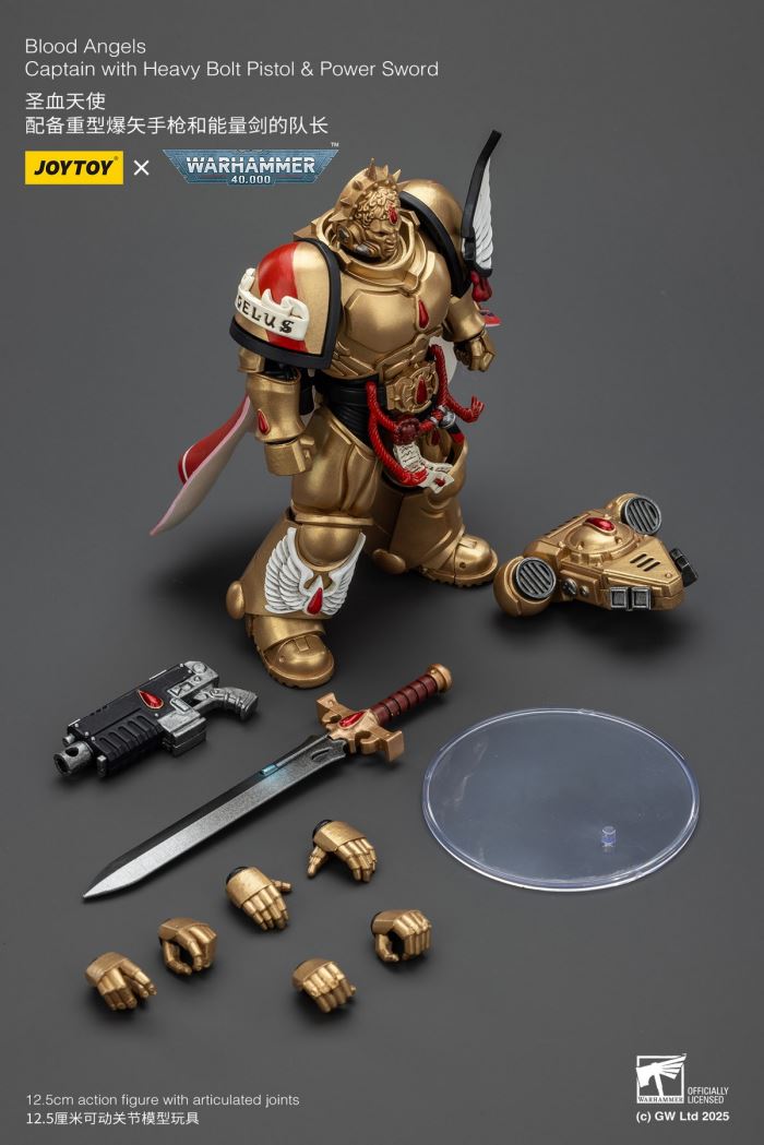 Model Collage Tool Kit & 1/18 Blood Angels Captain/Blood Priest/Ultramarines Porcupine Armored Vehicle