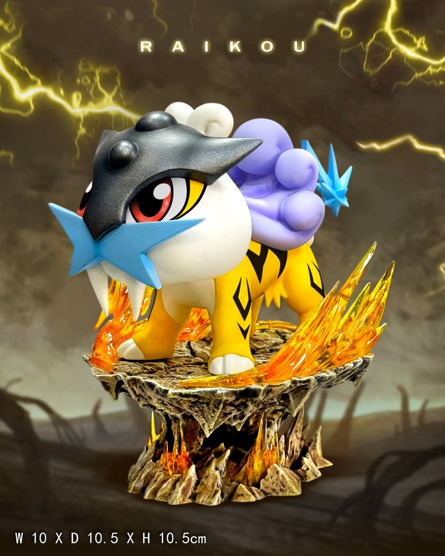 Fatty Suicune & Fatty Rikou & Fatty Entei - Pokemon