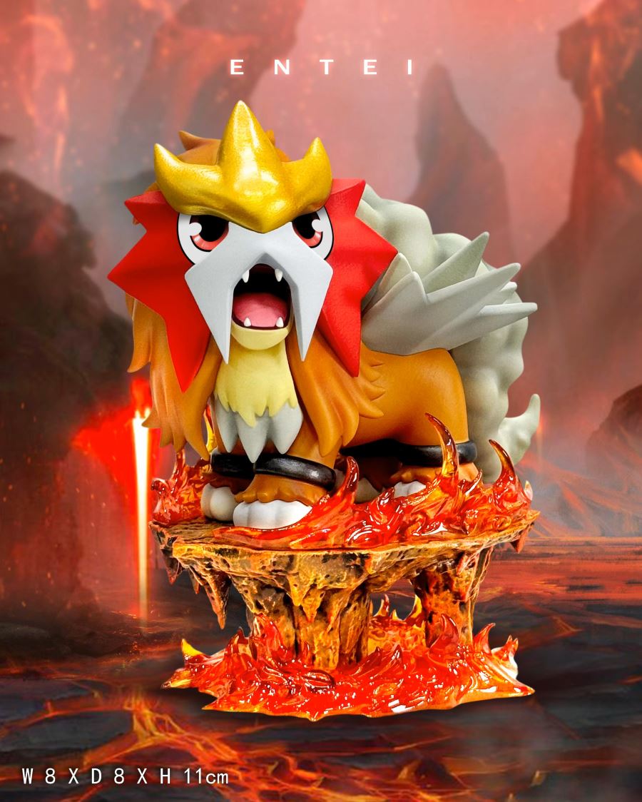 Fatty Suicune & Fatty Rikou & Fatty Entei - Pokemon