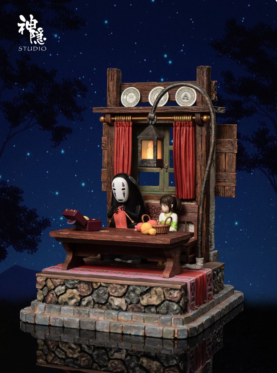 No-Face Man & Chihiro Ogino - Spirited Away 