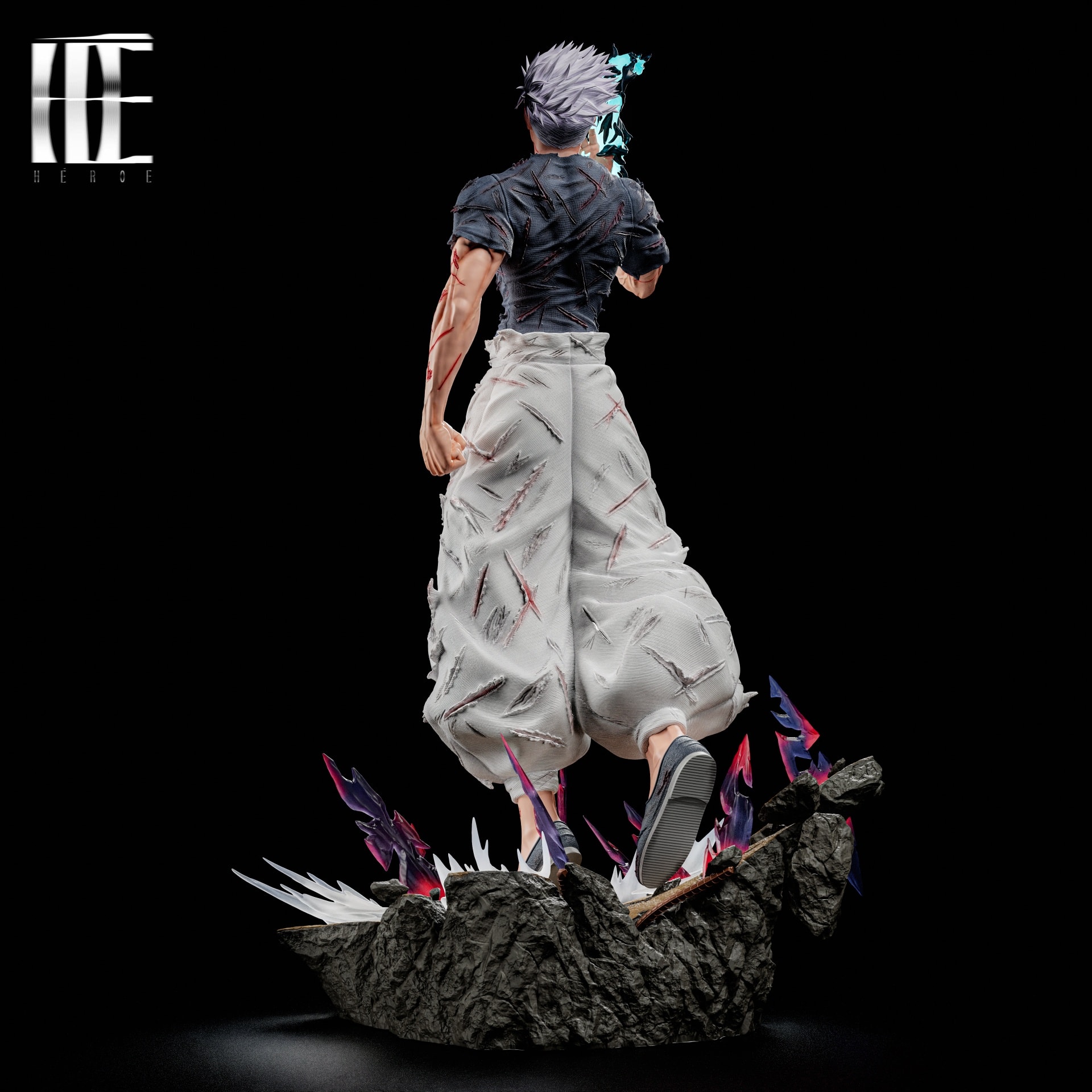 Hero Collectibles - Battle Damaged Gojo Satoru - Jujutsu Kaisen