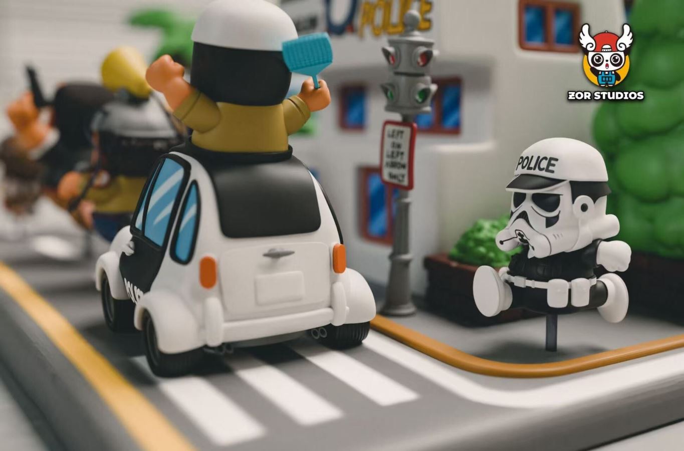 Arale Running Penguin Village Part 2