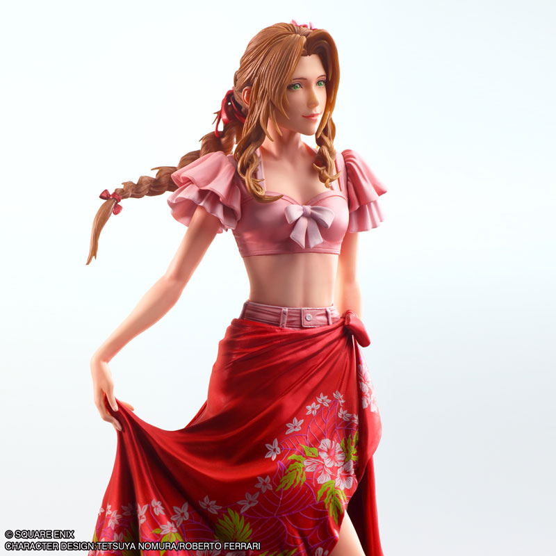 Final Fantasy VII Rebirth STATIC ARTS Aerith Gainsborough -Swimsuit Ver