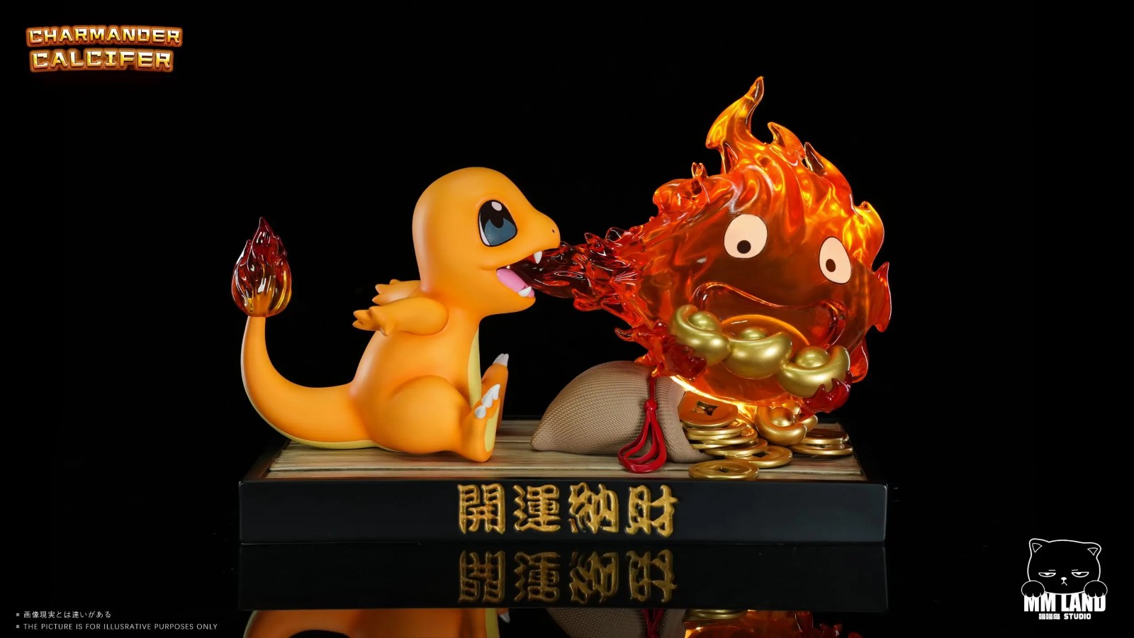 Charmander and Calcifer - Pokemon x Howl's Moving Castle