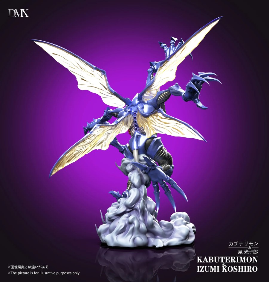 DMX Studio - Generation 1 Riding Posture Series #5 Kabuterimon X Izumi Kōshirō Digimon