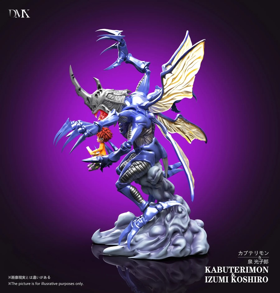 DMX Studio - Generation 1 Riding Posture Series #5 Kabuterimon X Izumi Kōshirō Digimon