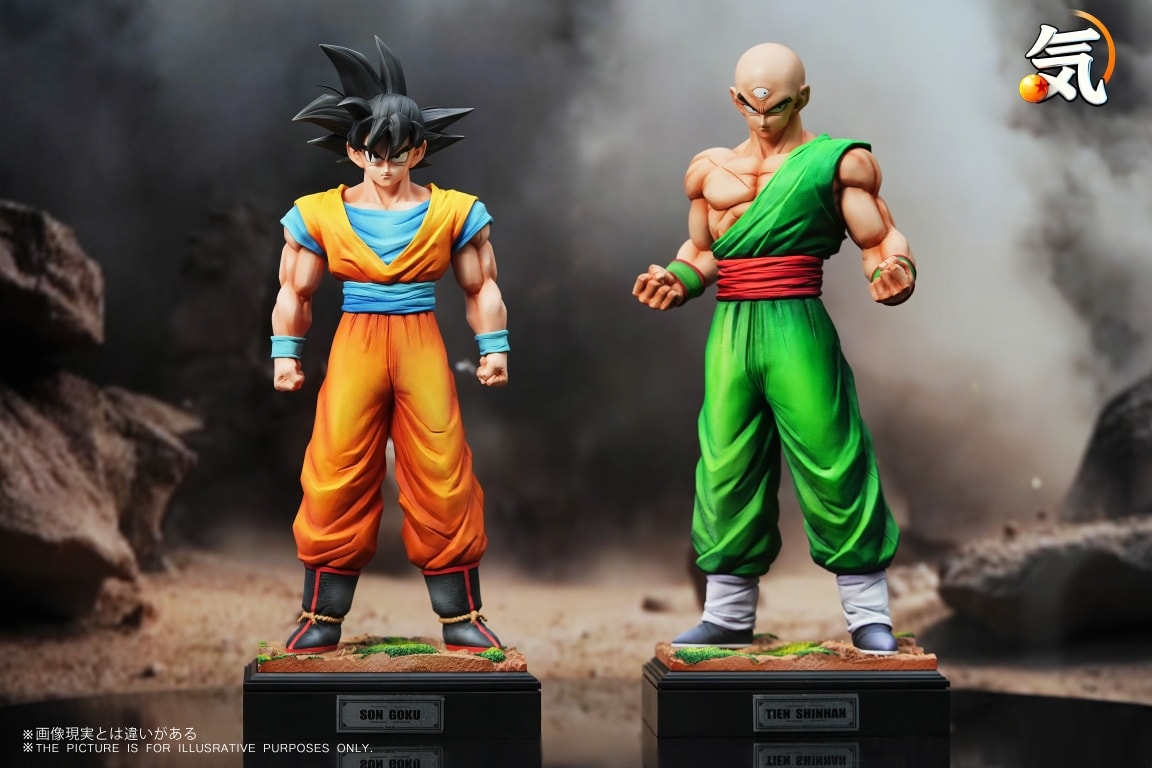 Goku & Tien Shinhan - Dragon Ball