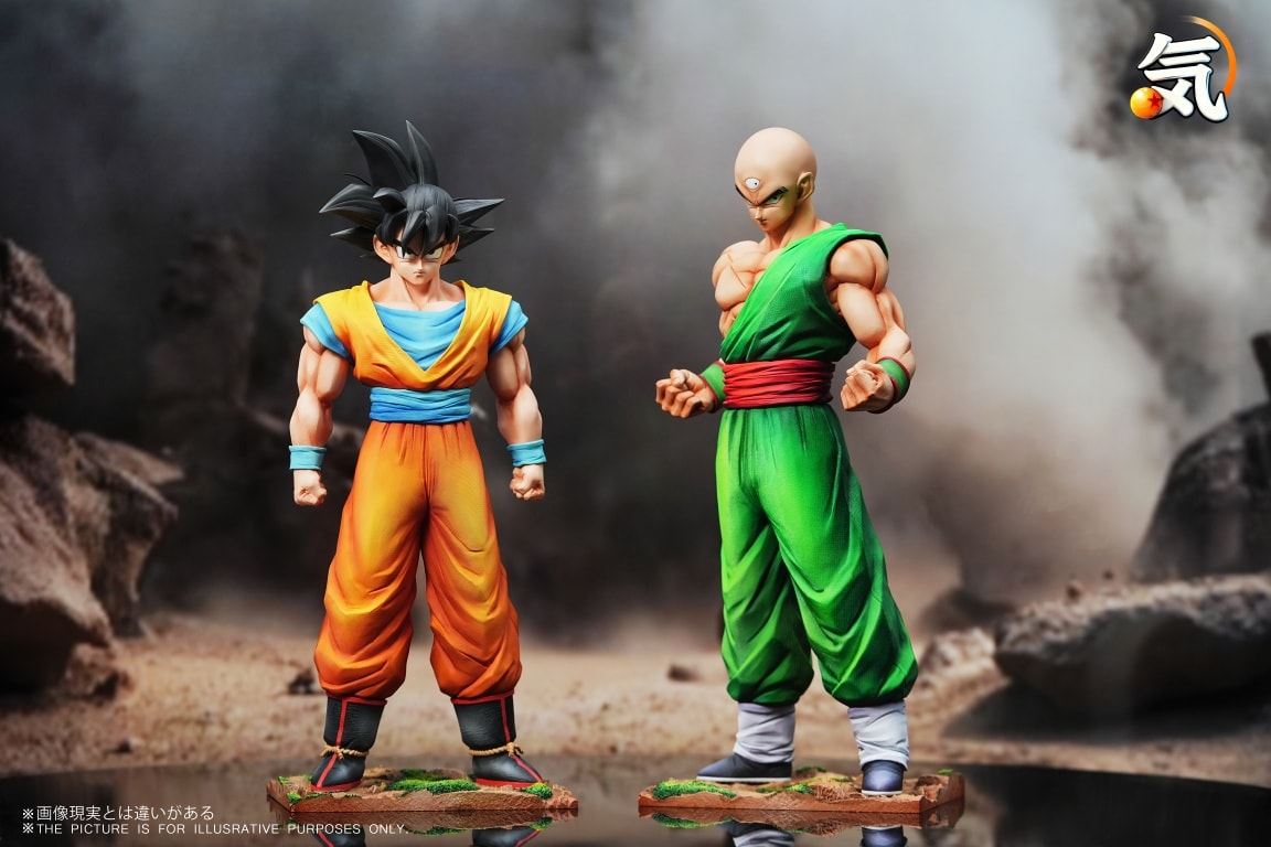 Goku & Tien Shinhan - Dragon Ball