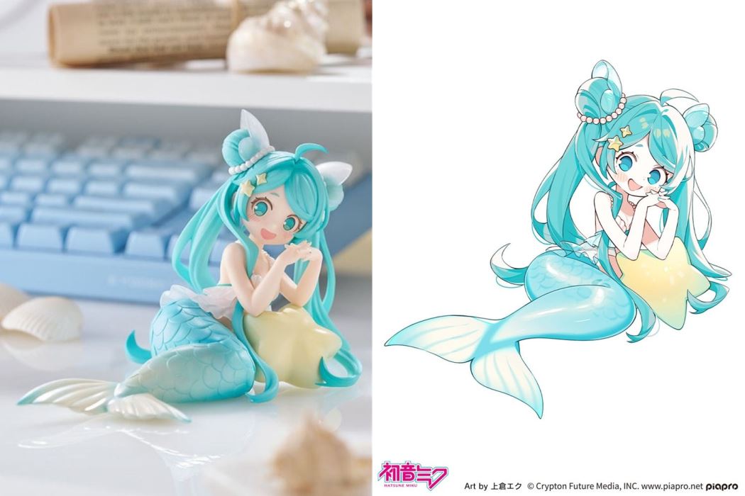 Desktop Fairy Hatsune Miku Mermaid Princess ver