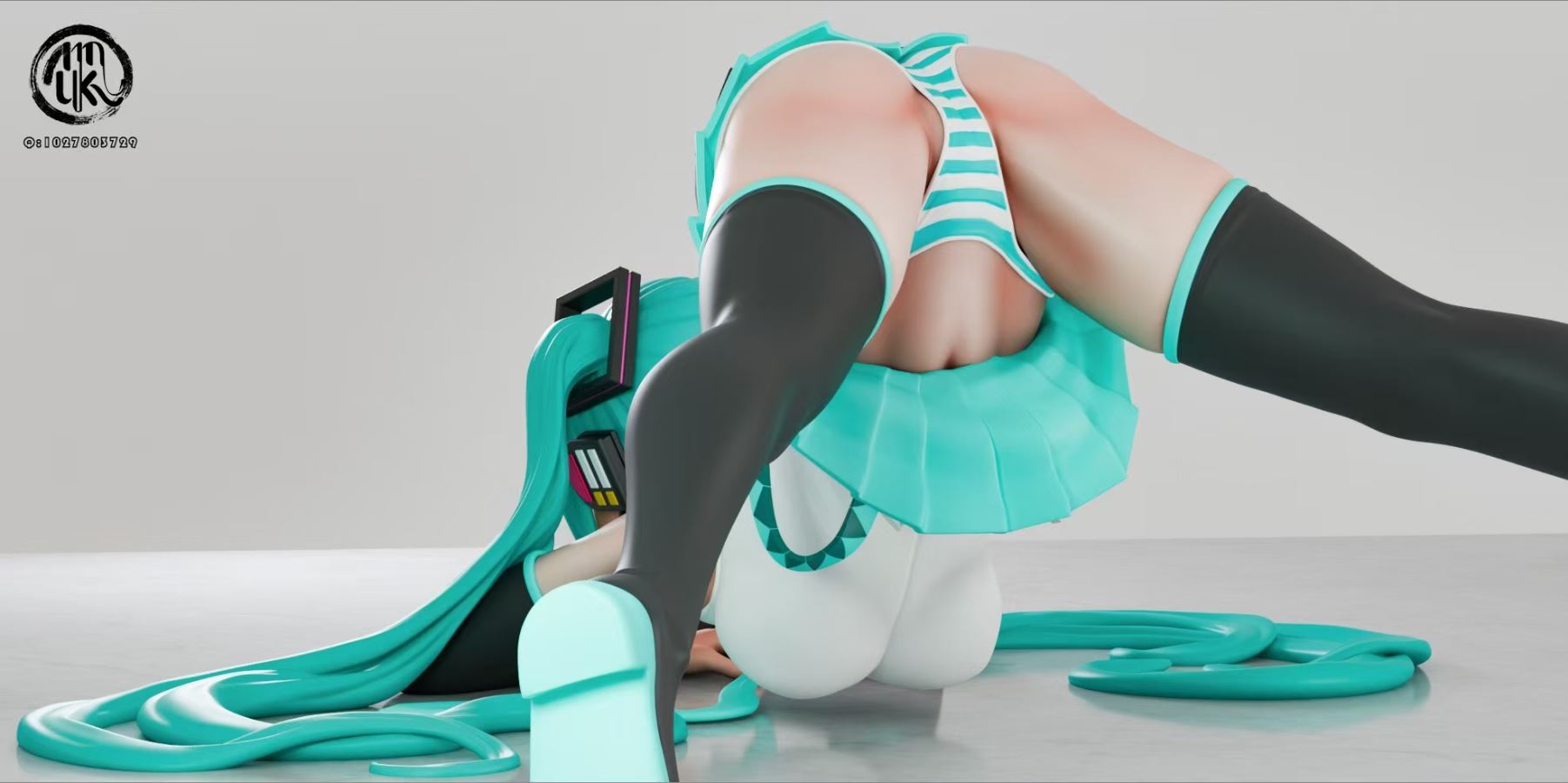 VOCALOID Hatsune Miku Jack-o pose