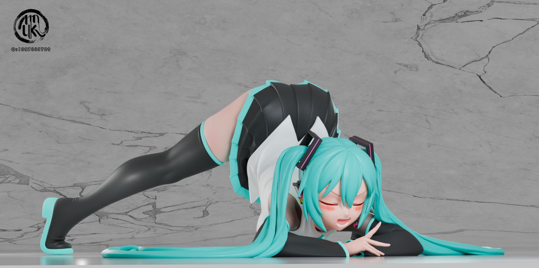 VOCALOID Hatsune Miku Jack-o pose
