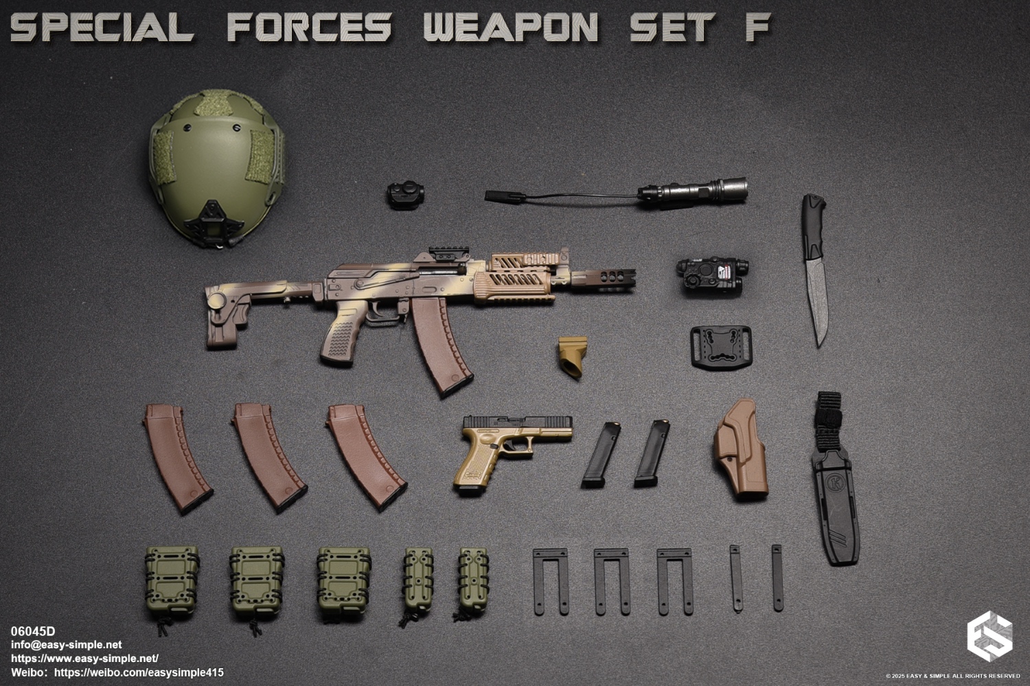 AK Series Equipment Set 1/6