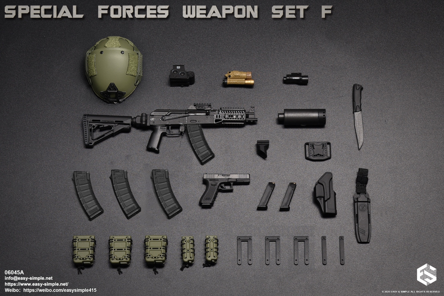 AK Series Equipment Set 1/6