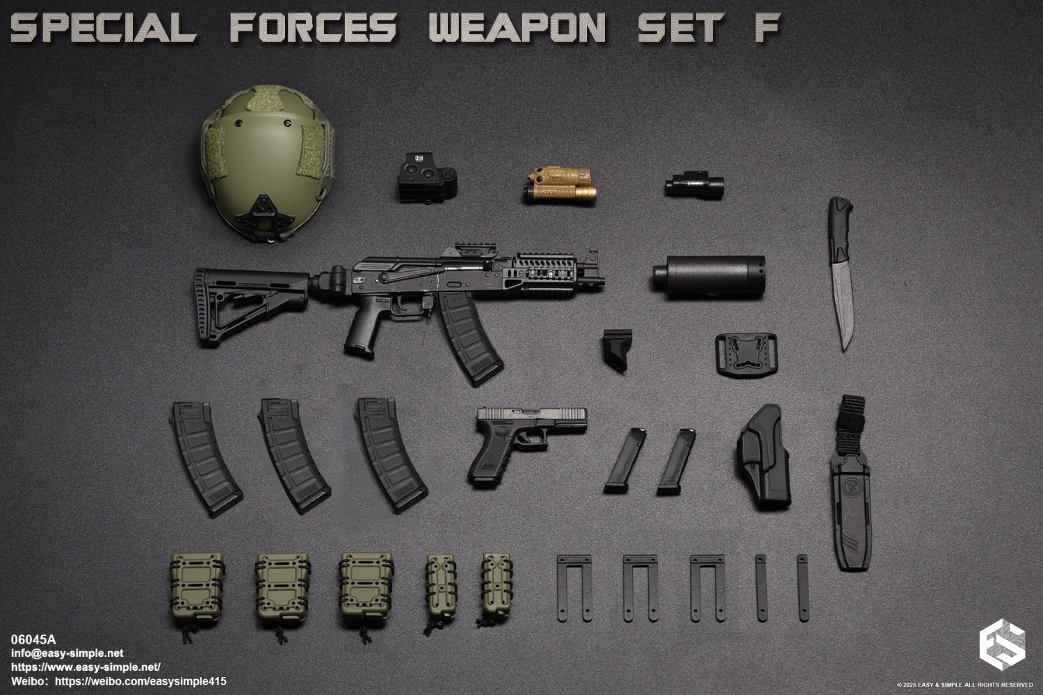 AK Series Equipment Set 1/6