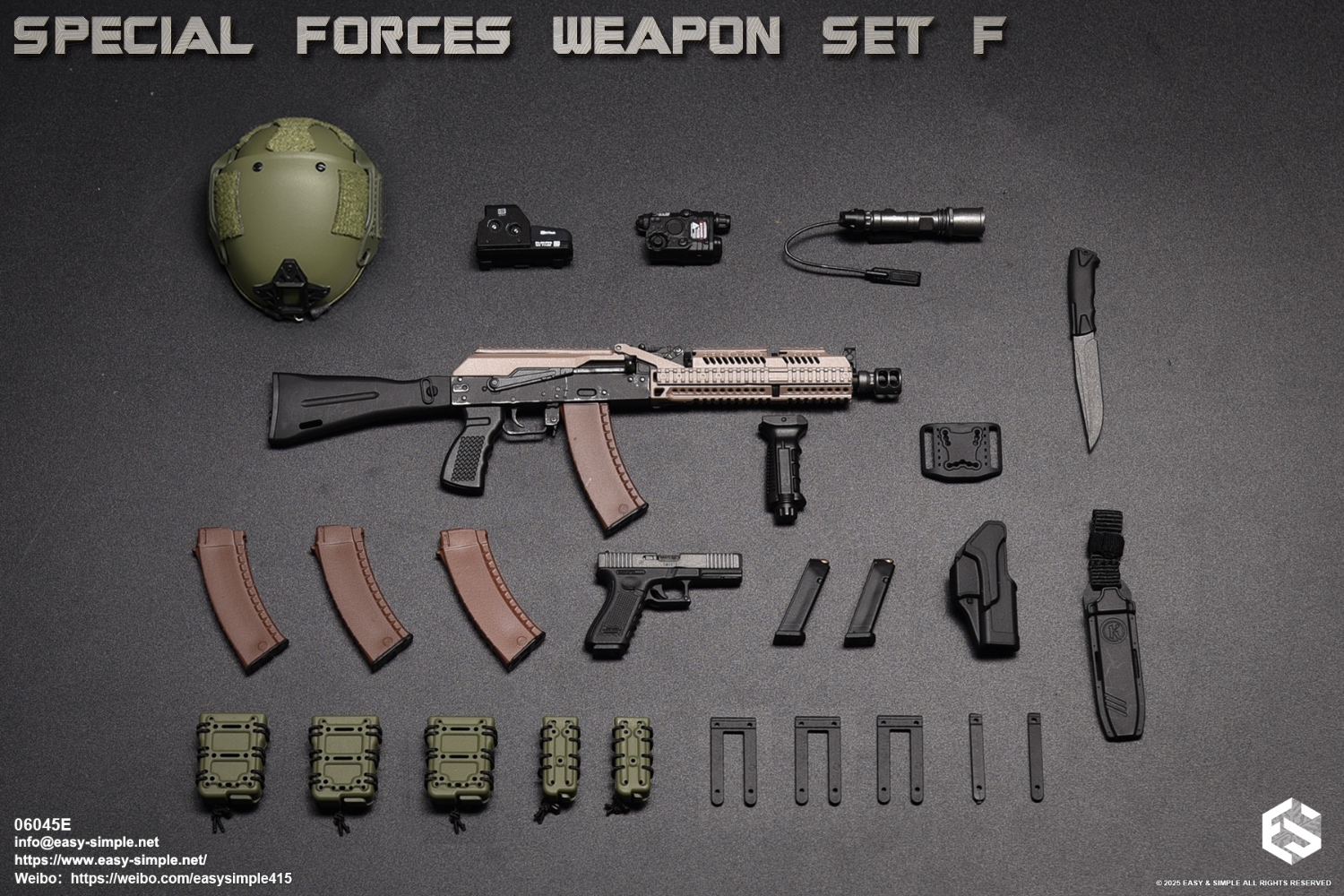 AK Series Equipment Set 1/6
