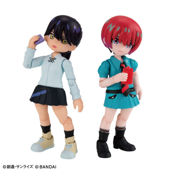 Link Travelers: The World of Mobile Suit Gundam GQuuuuuX Machu & Nyaan Set 