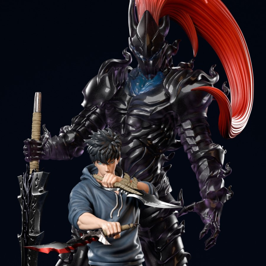 Cheng Xiaoyu & Igris - Solo Leveling