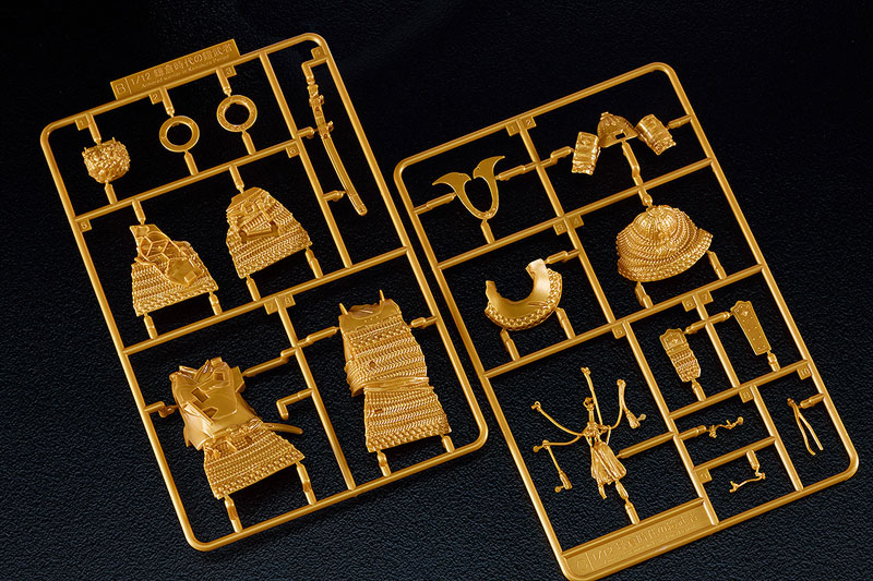 PLAMAX 1/12 Kamakura Period Armored Warrior: Pink Color Edition