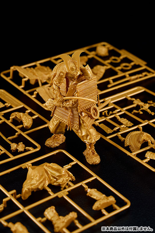 PLAMAX 1/12 Kamakura Period Armored Warrior: Pink Color Edition