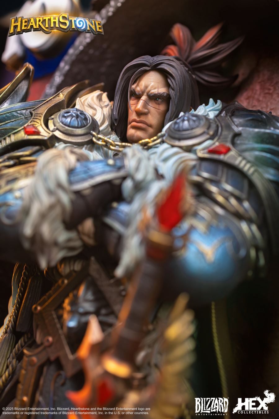 Hearthstone Varian Wrynn Art Statue