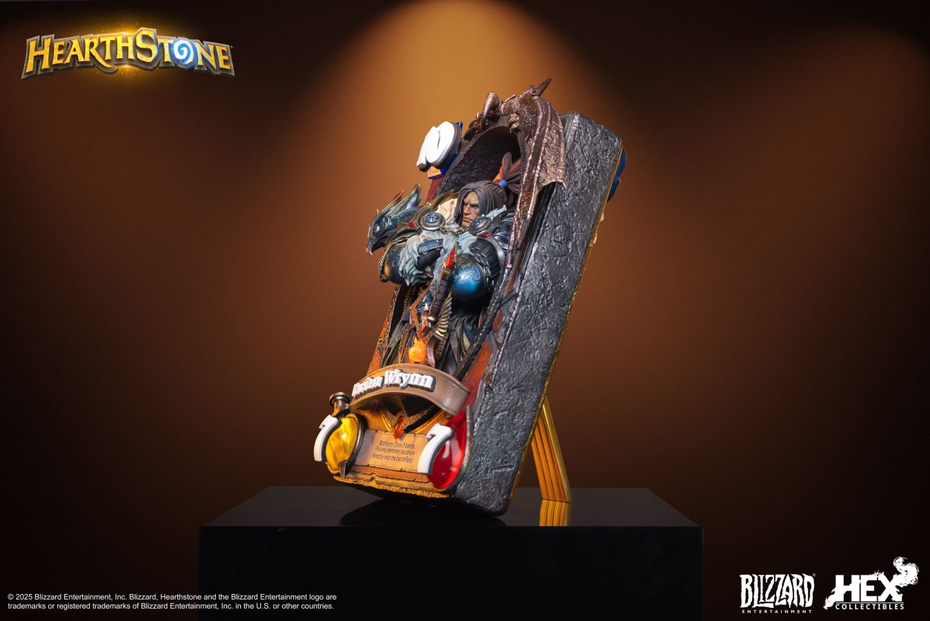 Hearthstone Varian Wrynn Art Statue