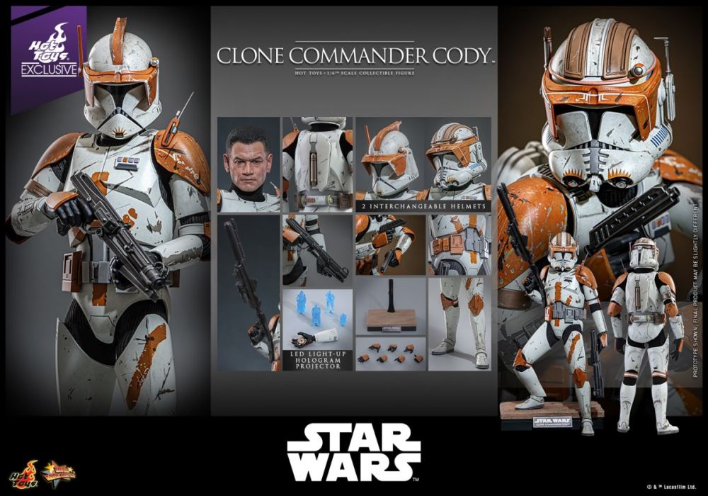 Clone Commander Cody - Star Wars: Episode III Revenge of the Sith 1/6