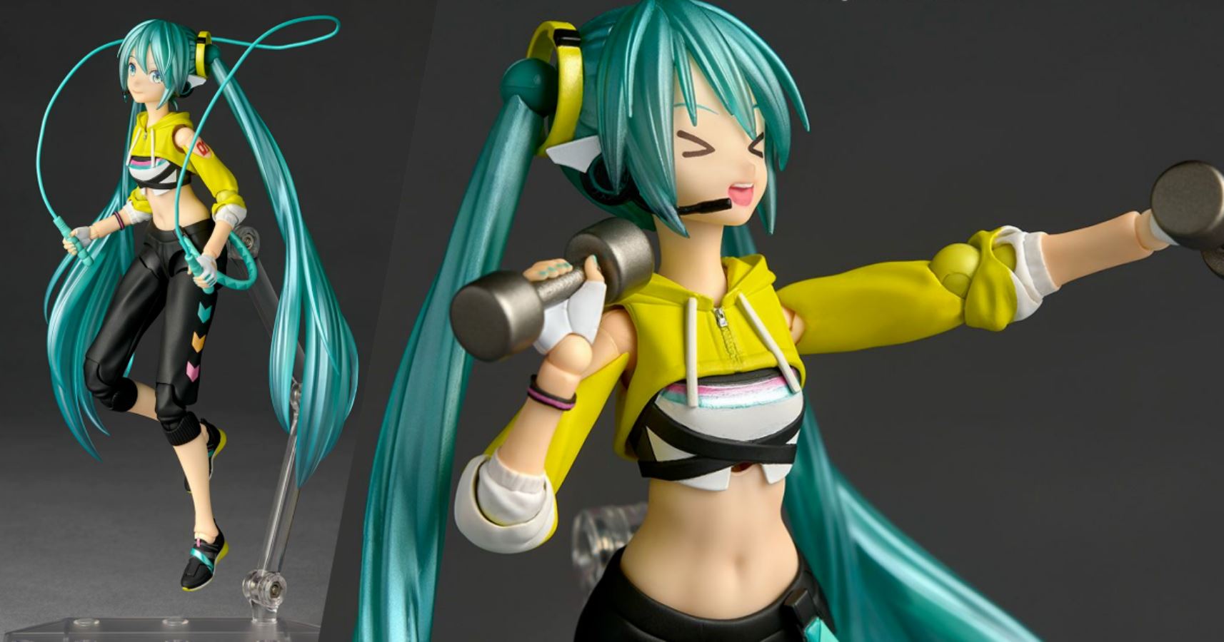 Revoltech Amazing Yamaguchi Hatsune Miku Fit Boxing Ver