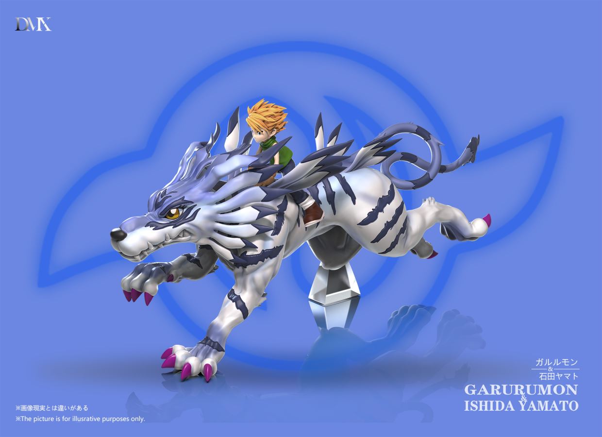 Garurumon & Yamato Ishida