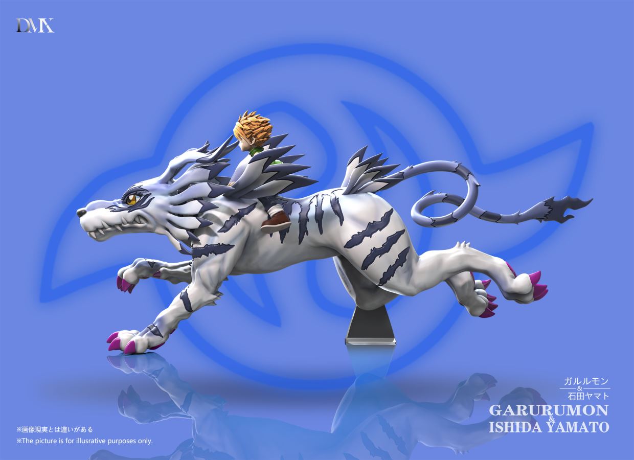 Garurumon & Yamato Ishida