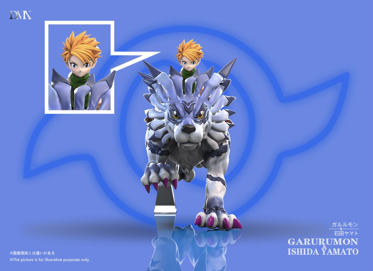 Garurumon & Yamato Ishida