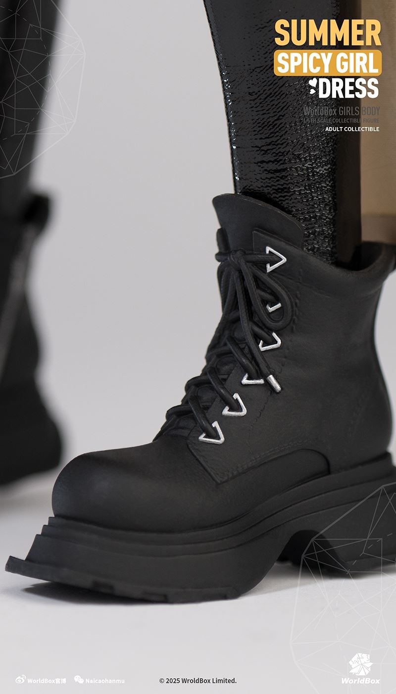 Original 1/6 Spring and Summer Mesh Slit Low Waist Skirt