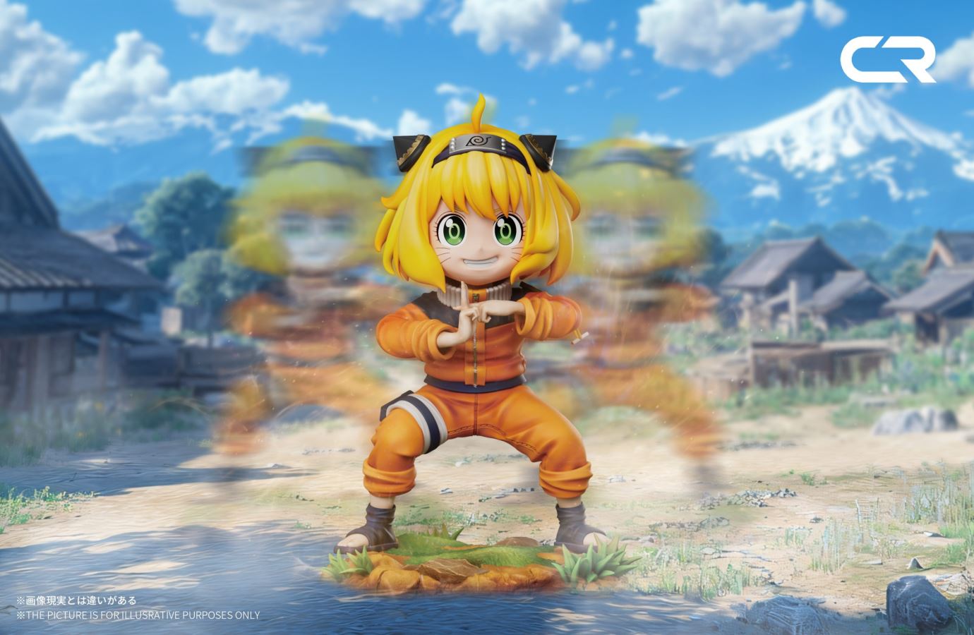 Anya cos Uzumaki Naruto Kage Bunshin - Spy x Family