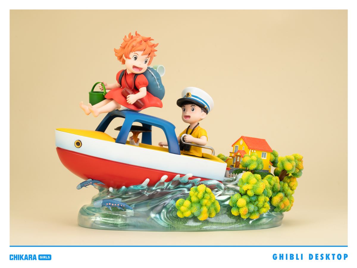 Ponyo & Sosuke - Ponyo on the Cliff