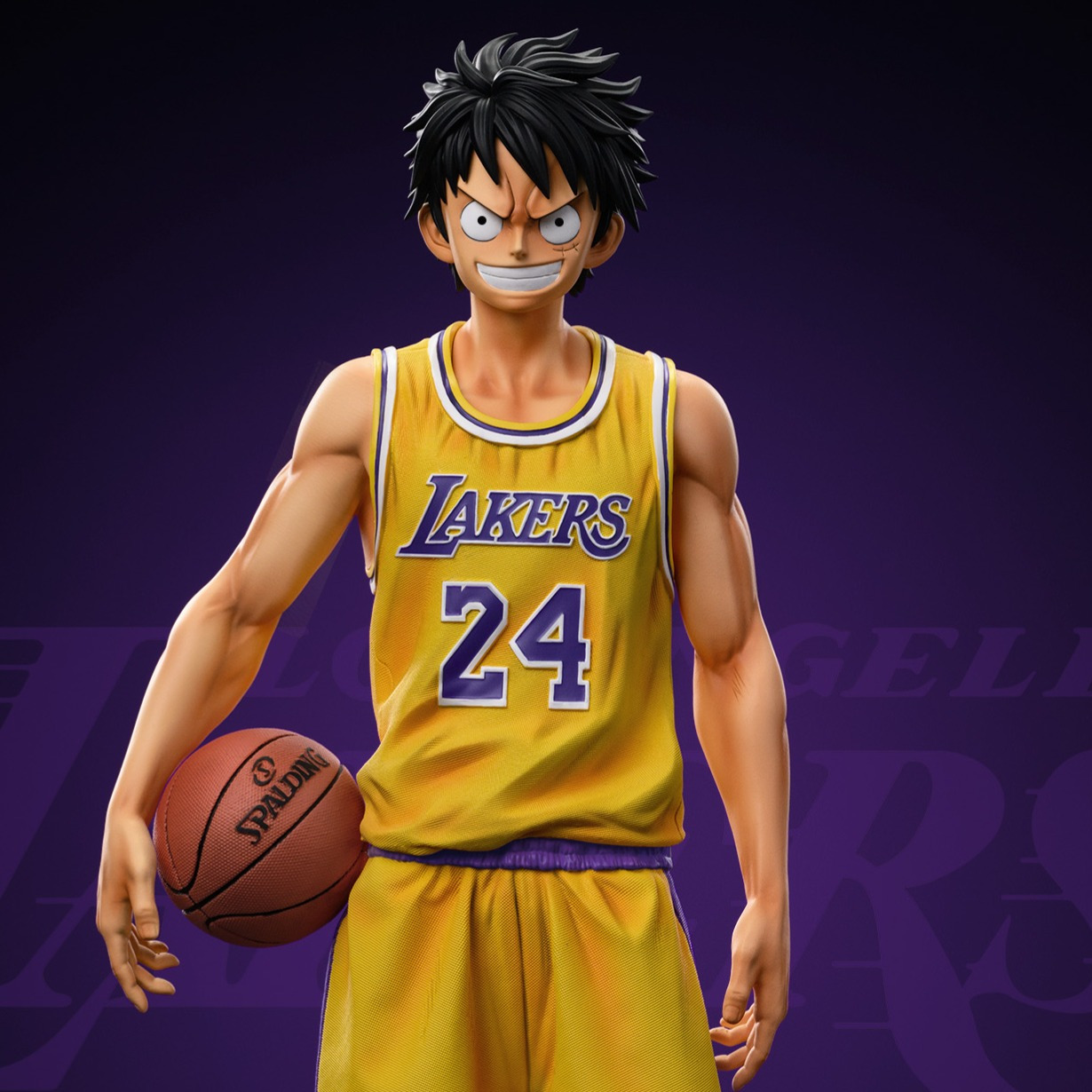 Basketball Luffy - One Piece