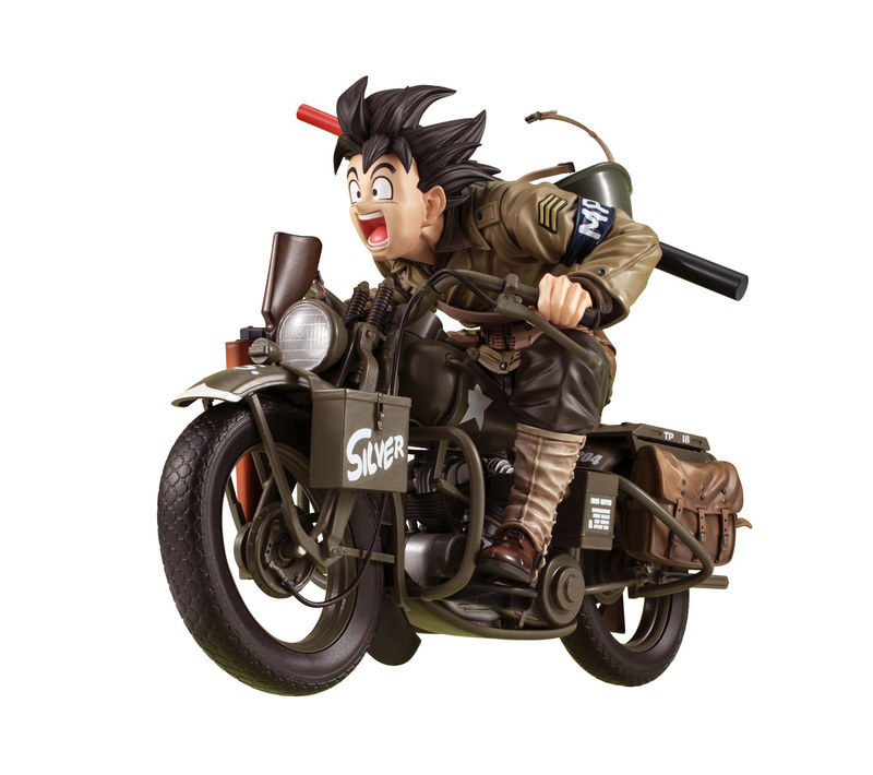 Desktop Real McCoy EX Dragon Ball Z Son Goku & Bike
