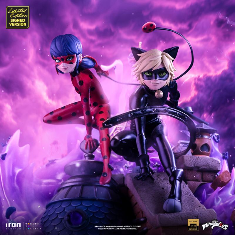 Ladybug and Cat Noir (Numbered and Signed) Deluxe