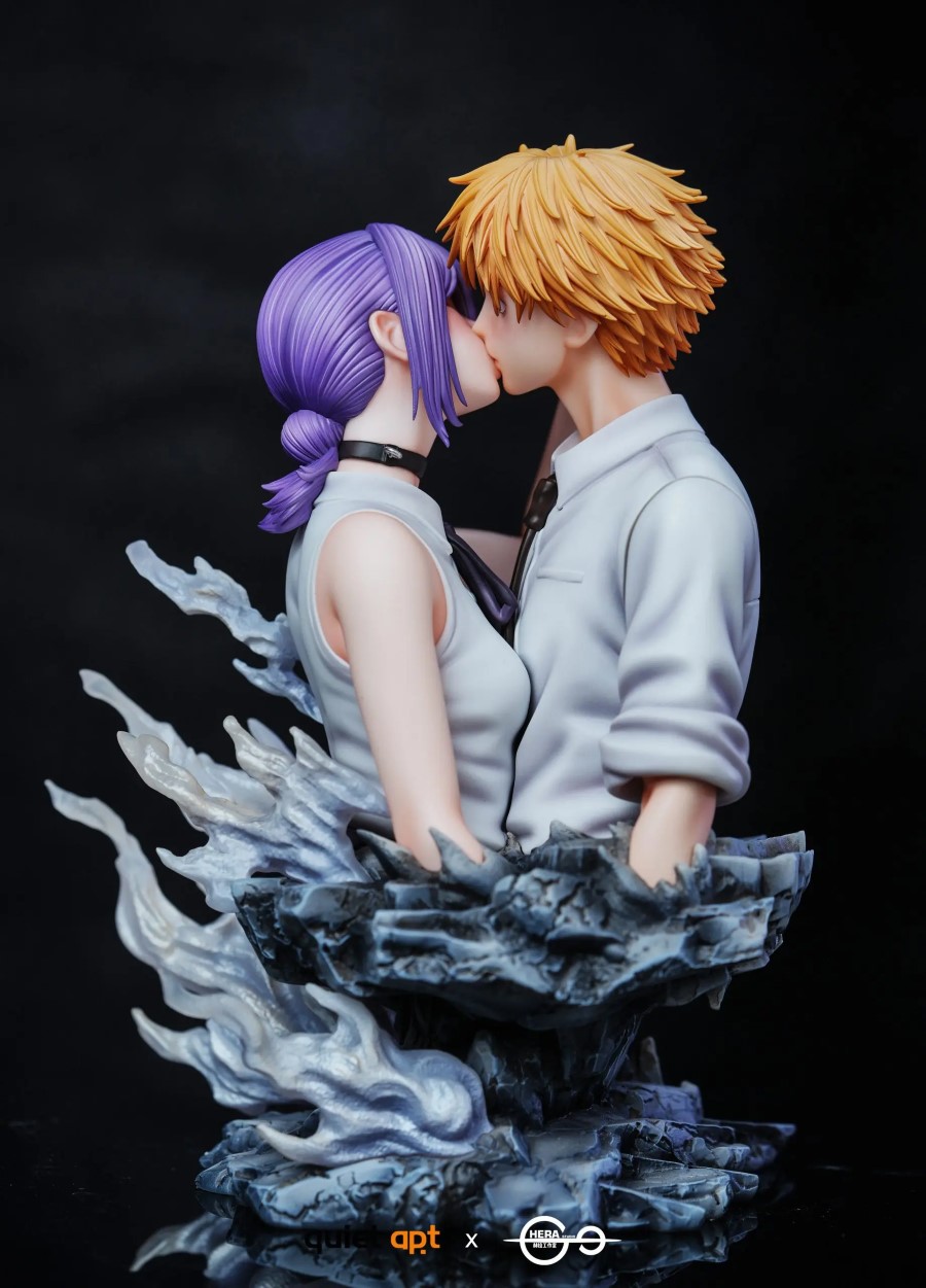 Denji kiss Reze Bust - Chainsaw Man