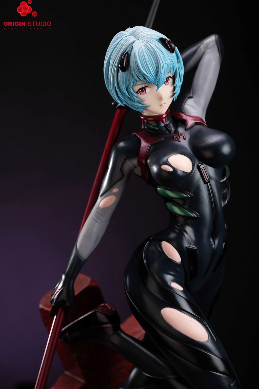 Black Combat Suit Ayanami Rei - Neon Genesis Evangelion